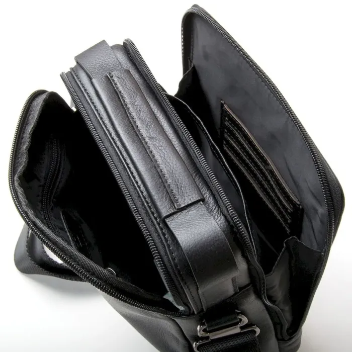 Сумка чоловіча Планшет шкіряна BRETTON 3516-4 black