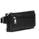 Сумка на пояс шкіряна BRETTON 8786-1 black