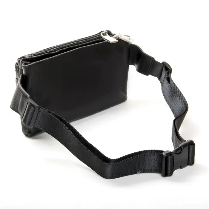 Сумка Мужская На пояс кожа BRETTON 8786-1 black