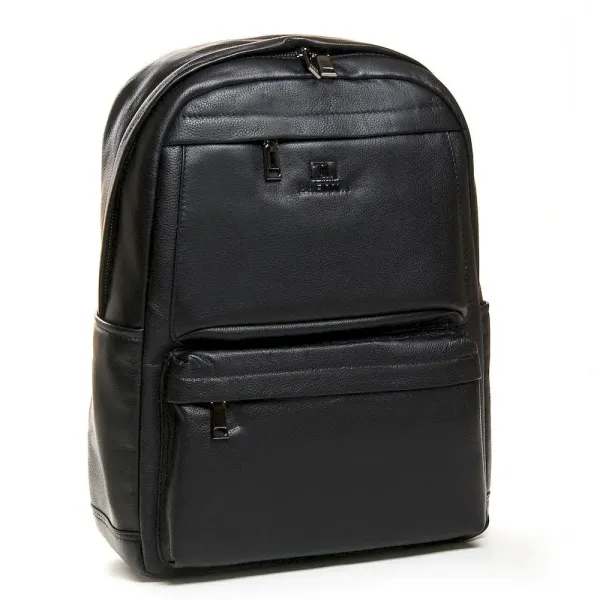 Рюкзак Міський шкіряний BRETTON 2004-9 black