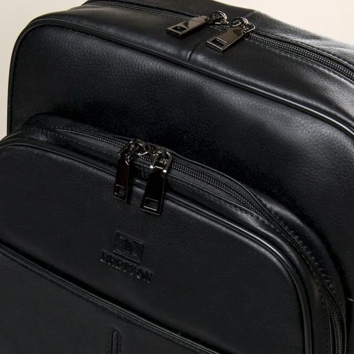 Рюкзак Міський шкіряний BRETTON 8003-78 black