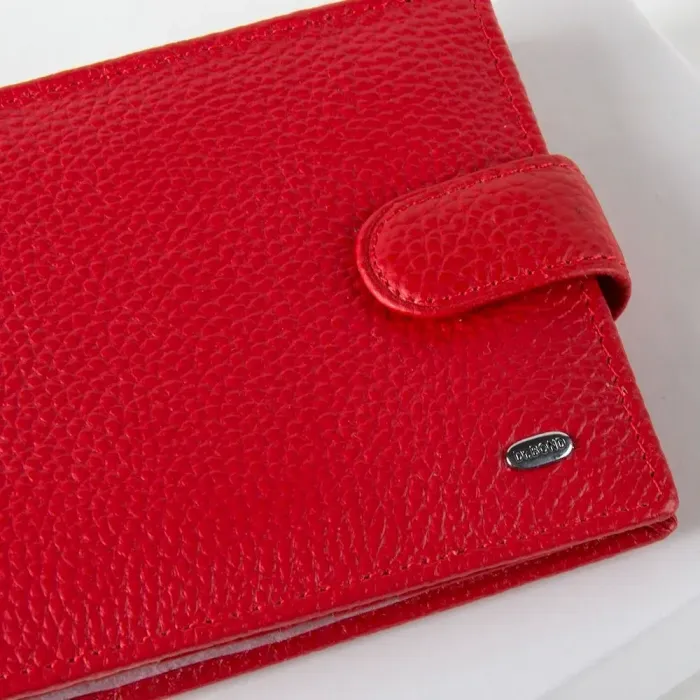 Жіночий гаманець Classic шкіряний Dr.Bond WN-7 red