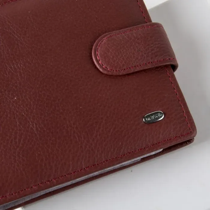 Жіночий гаманець Classic шкіряний Dr.Bond WN-7 bordo