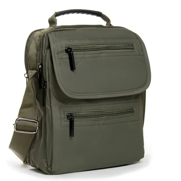 Сумка чоловіча Планшет нейлон Lanpad 7635 green