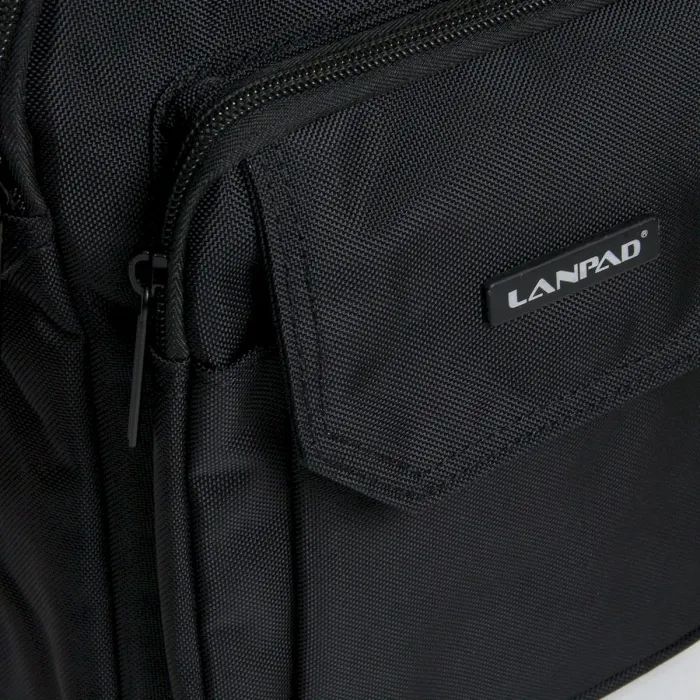 Сумка чоловіча Планшет нейлон Lanpad 15042 black