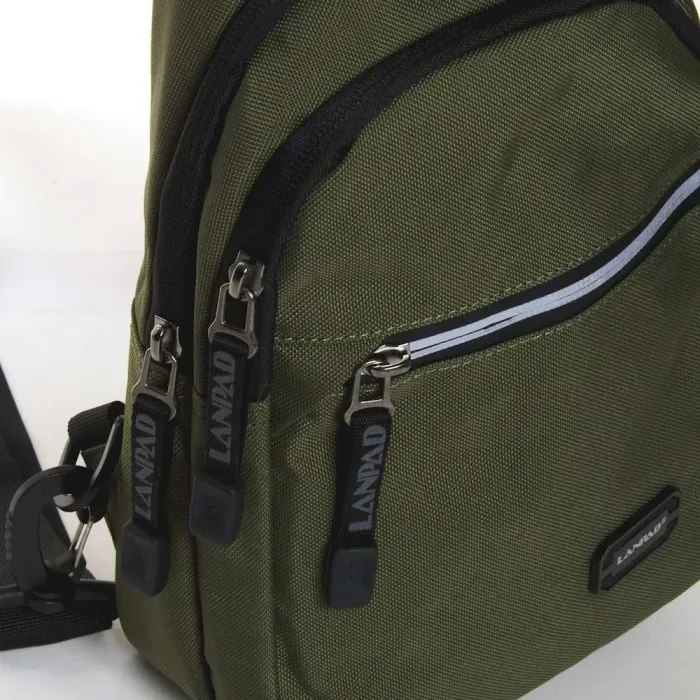 Сумка Мужская На Плечо нейлон Lanpad 82031 green
