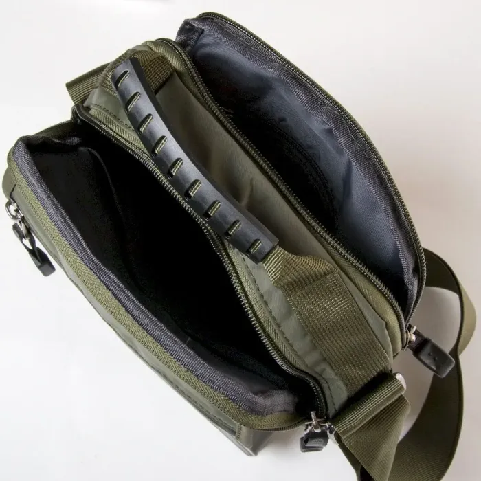 Сумка чоловіча Планшет нейлон Lanpad 9637 green