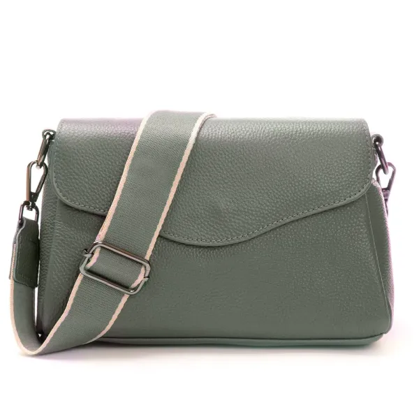 Сумка Женская Классическая кожа ALEX RAI 99118 blue green