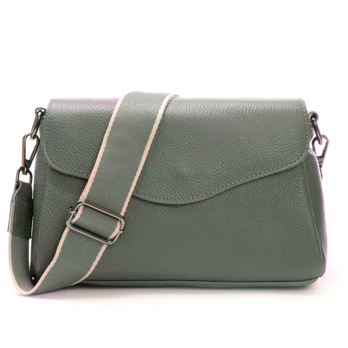 Сумка Женская Классическая кожа ALEX RAI 99118 blue green