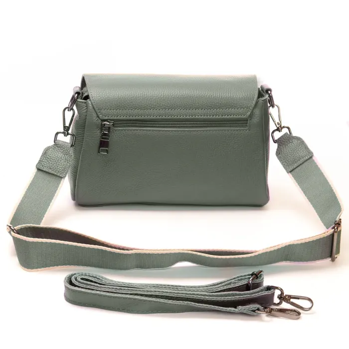 Сумка Женская Классическая кожа ALEX RAI 99118 blue green