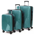 Дорожня Валіза 31 ABS-пластик FASHION 804 L-green