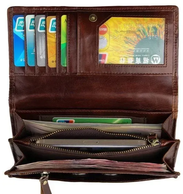 Кошелек женский Vintage 14347 Коричневый