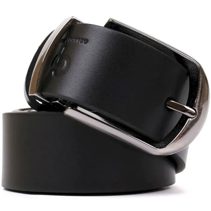 Ремень мужской GRANDE PELLE 00870 кожаный Черный