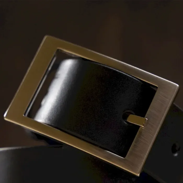 Ремінь чоловічий Grande Pelle 11058 синій