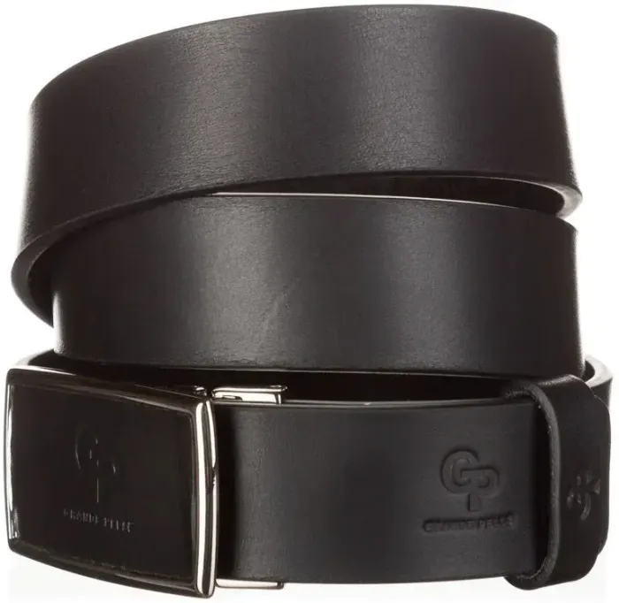 Ремінь чоловічий GRANDE PELLE 11034 Чорний