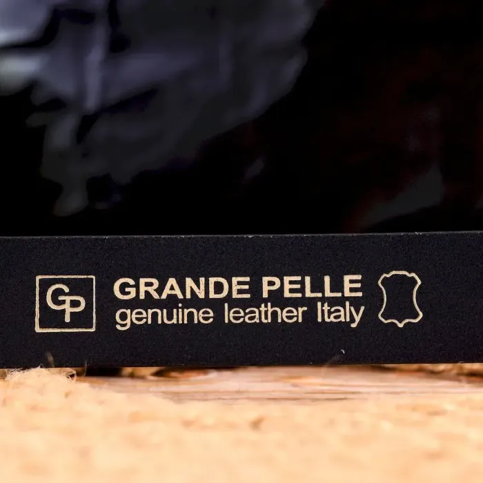 Елегантний чоловічий ремінь під штани з натуральної шкіри Grande Pelle 21452