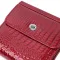 Фактурний жіночий гаманець із натуральної шкіри ST Leather 22705 Червоний