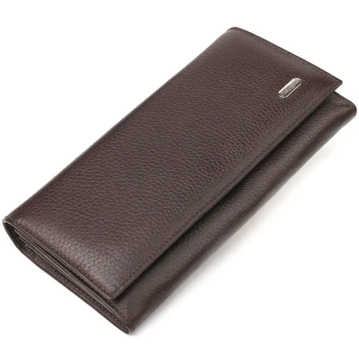 Функціональне жіноче портмоне з монетницею з натуральної шкіри CANPELLINI 21526