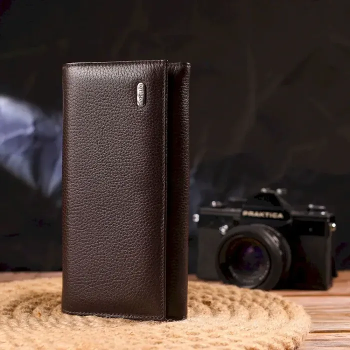 Функціональне жіноче портмоне з монетницею з натуральної шкіри CANPELLINI 21526