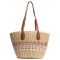 Сумка Женская Плетеная LUXEVA 6150 beige pink