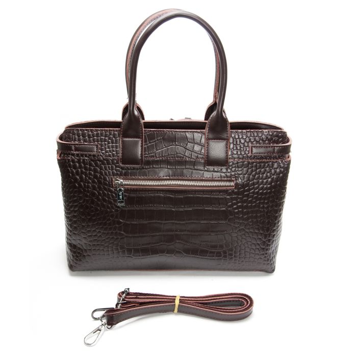 Сумка Женская Классическая кожа ALEX RAI 00108 brown