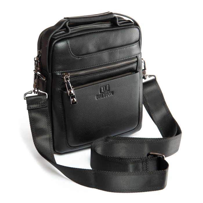 Сумка Мужская Планшет кожа BRETTON 2038-4-L black
