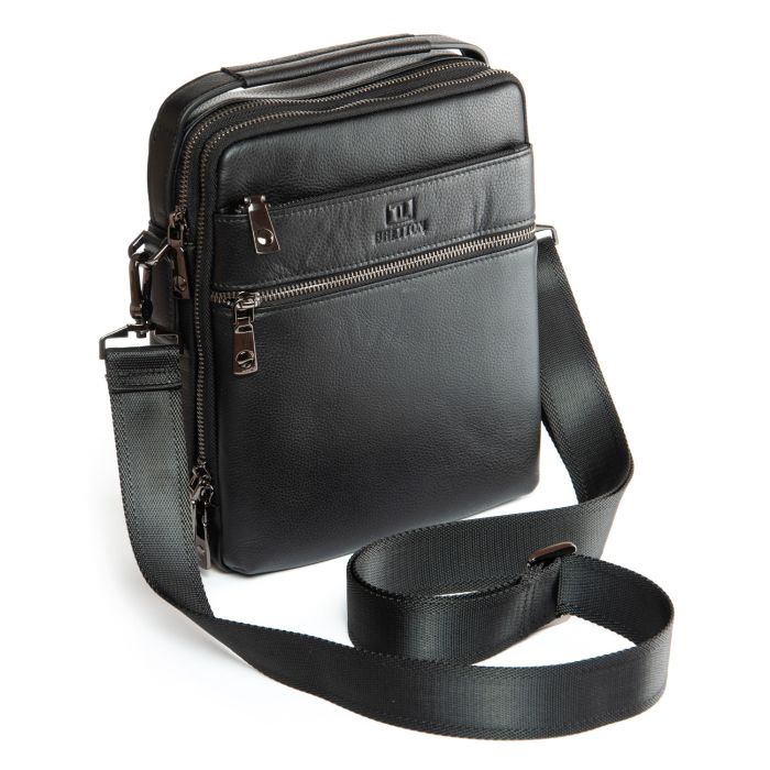 Сумка Мужская Планшет кожа BRETTON 407-50 black