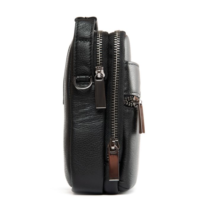 Сумка Мужская Планшет-пояс кожа BRETTON 407-169 black