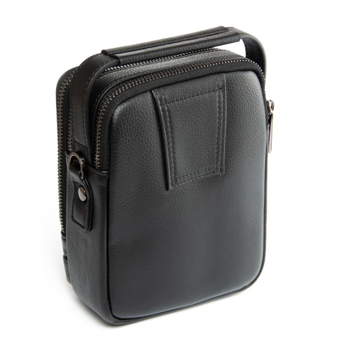 Сумка Мужская Планшет-пояс кожа BRETTON 407-95 black