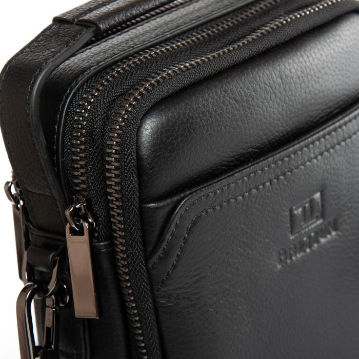 Сумка Мужская Планшет-пояс кожа BRETTON 407-97 black