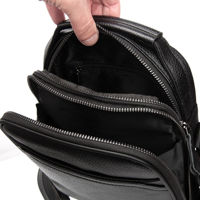 Сумка Мужская Планшет иск-кожа LUXEVA 3002-1 black