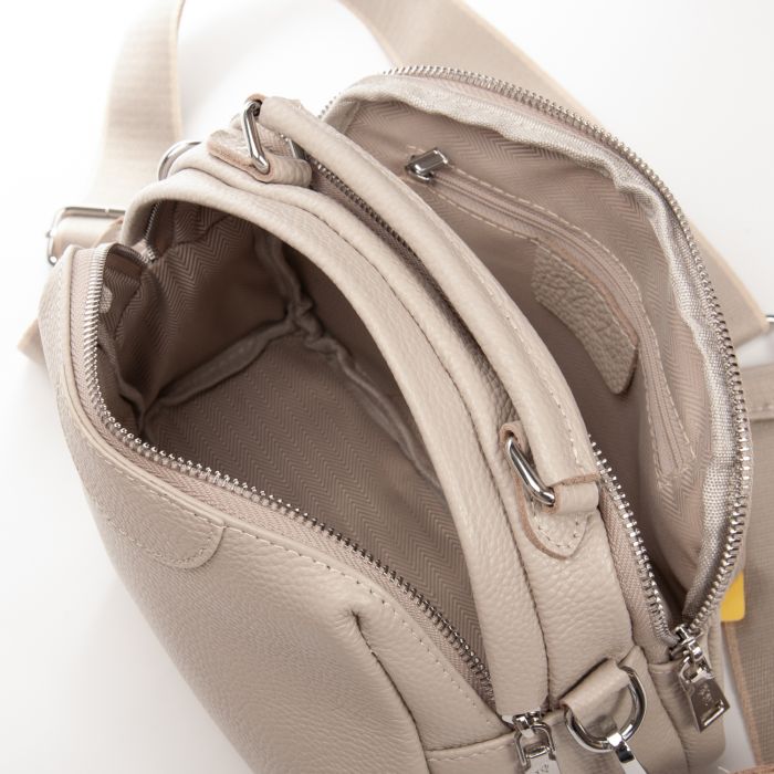 Сумка Женская Классическая кожа ALEX RAI 99125 beige