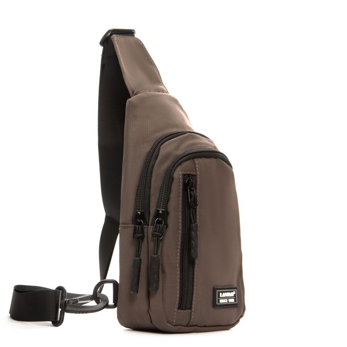Сумка Мужская На Плечо нейлон Lanpad 20829 khaki мал