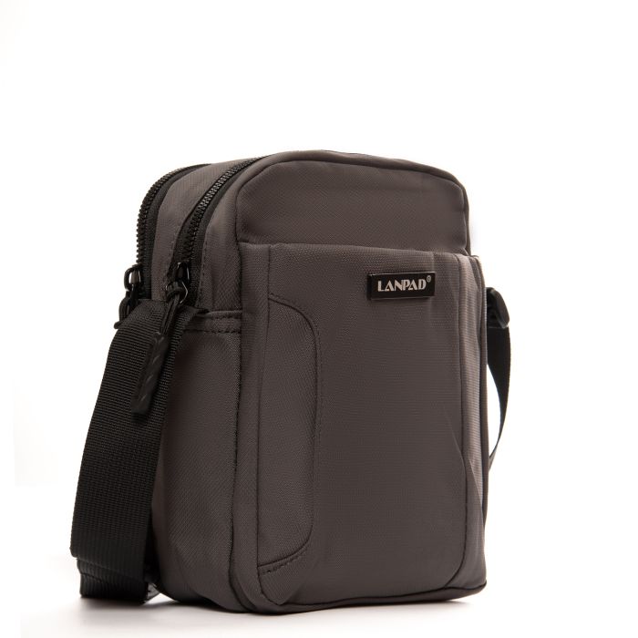 Сумка Мужская Планшет нейлон Lanpad 6049 grey мал