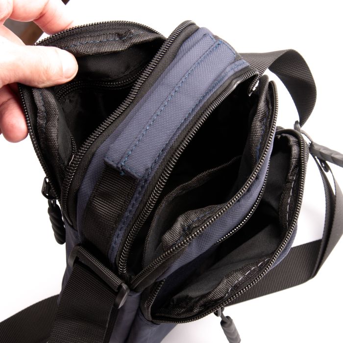 Сумка Мужская Планшет нейлон Lanpad A18043 blue мал