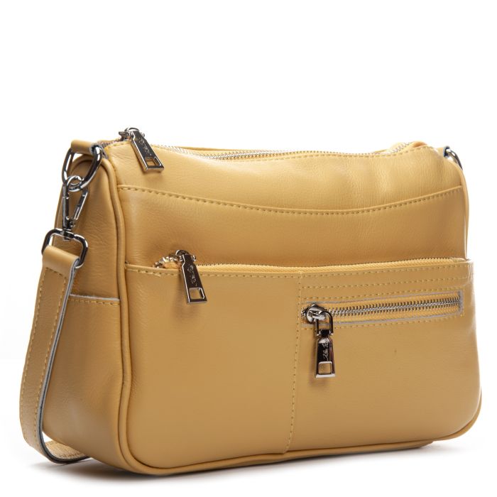 Сумка Женская Классическая кожа ALEX RAI 2041-9 yellow