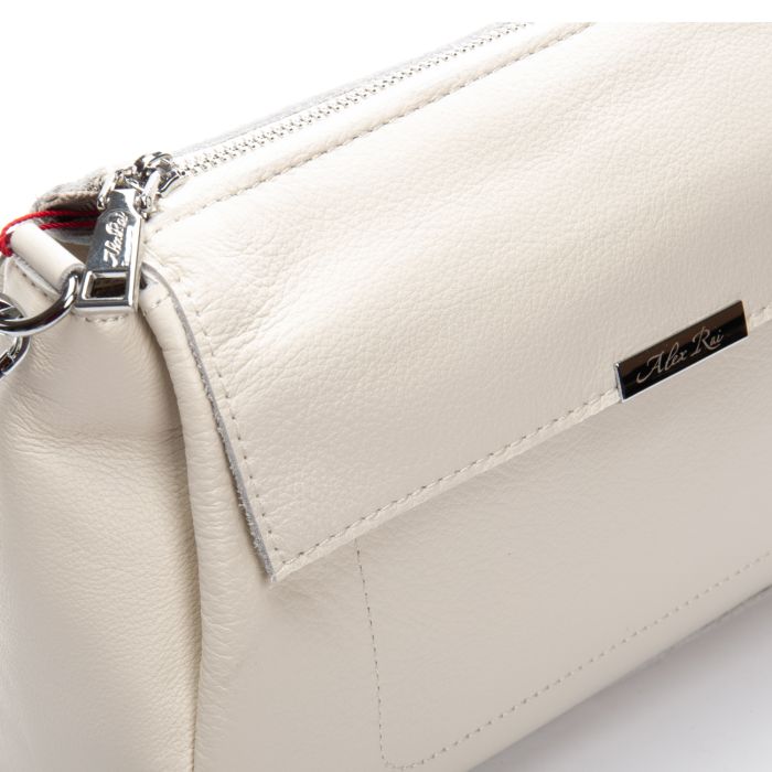 Сумка Женская Классическая кожа ALEX RAI 8721-9 white