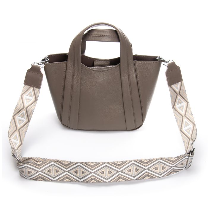 Сумка Женская Классическая кожа ALEX RAI 97718-9 l.grey