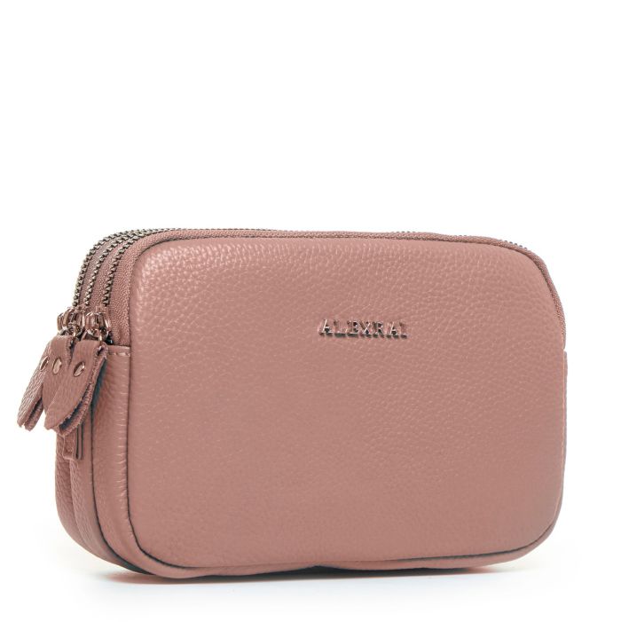 Сумка Женская Клатч кожа ALEX RAI 60061 pink