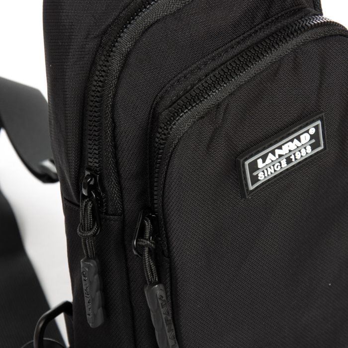 Сумка Мужская На Плечо нейлон Lanpad 86803 black мал