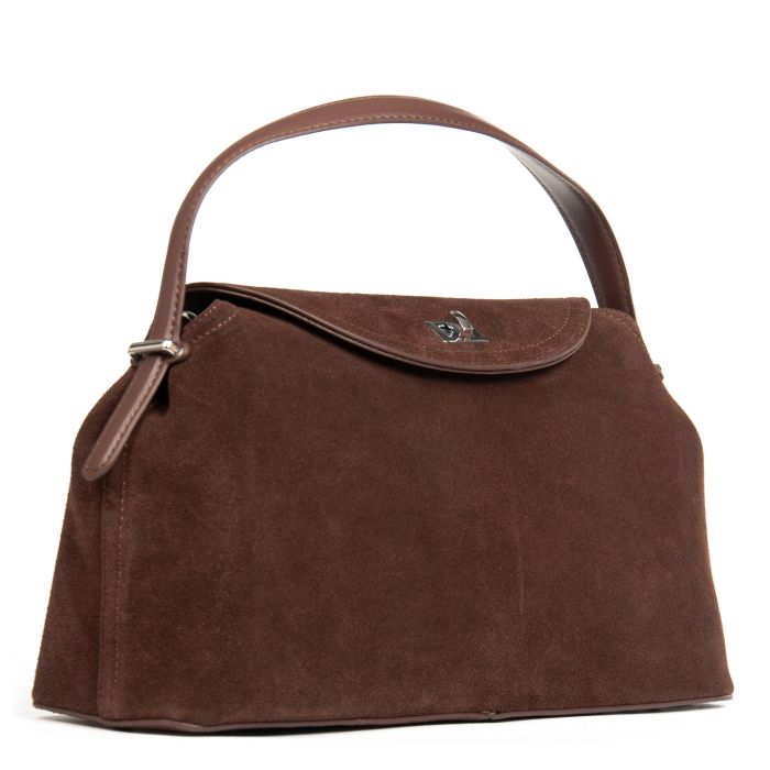 Сумка Женская Классическая замш ALEX RAI 1570 brown