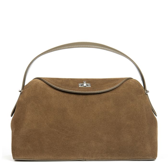 Сумка Женская Классическая замш ALEX RAI 1570 khaki