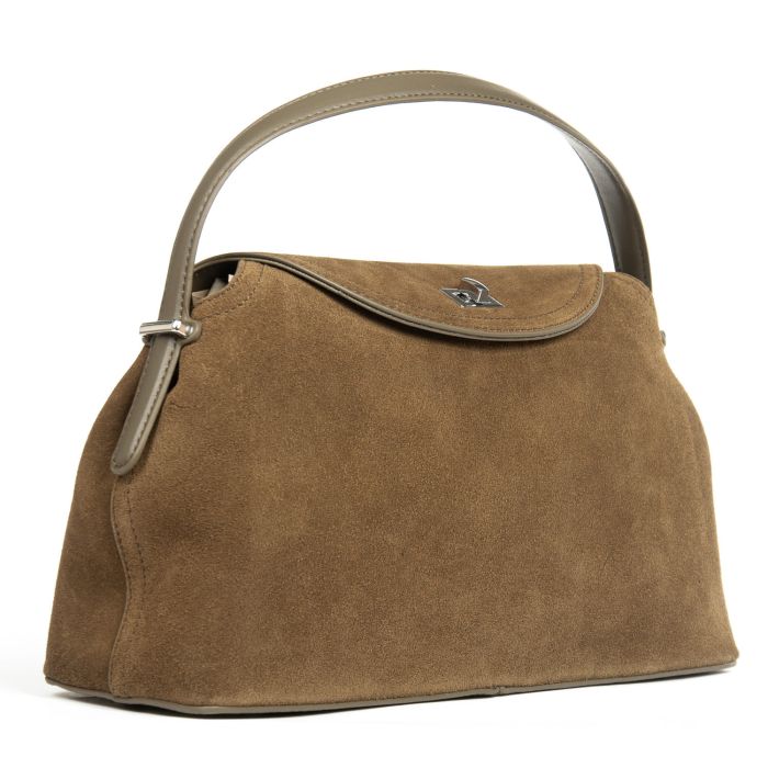 Сумка Женская Классическая замш ALEX RAI 1570 khaki