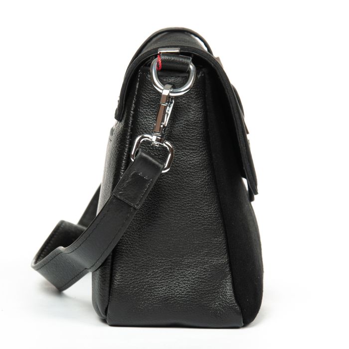 Сумка Женская Классическая замш ALEX RAI 3002-9M black