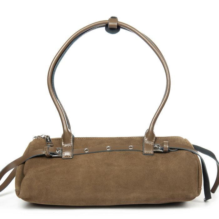 Сумка Женская Классическая замш ALEX RAI 8816 khaki