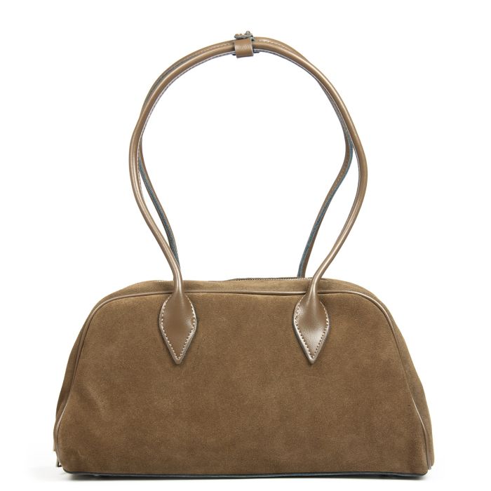 Сумка Женская Классическая замш ALEX RAI 8817 khaki