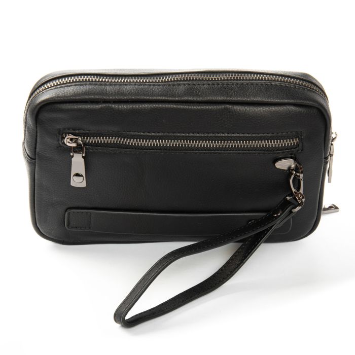 Сумка Мужская Барсетка кожа BRETTON 1559-51 black