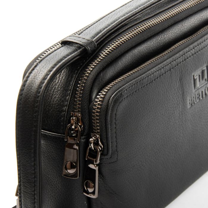 Сумка Мужская Барсетка кожа BRETTON 5270-144 black