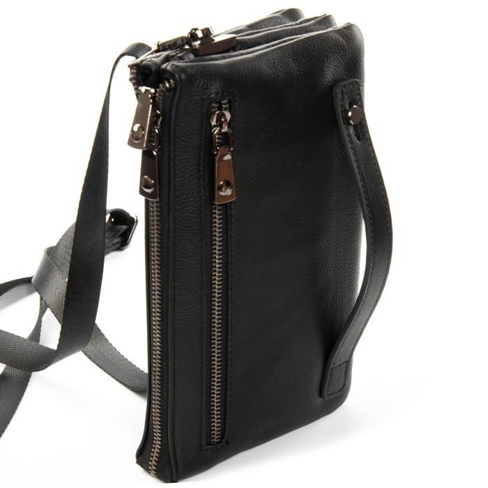 Сумка Мужская Барсетка кожа BRETTON 7935-273 black
