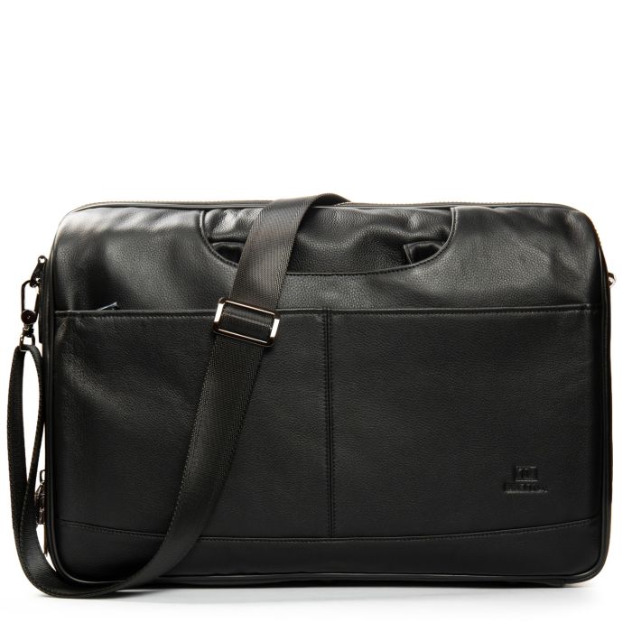 Сумка Мужская Дорожная кожа BRETTON 2897-18 black